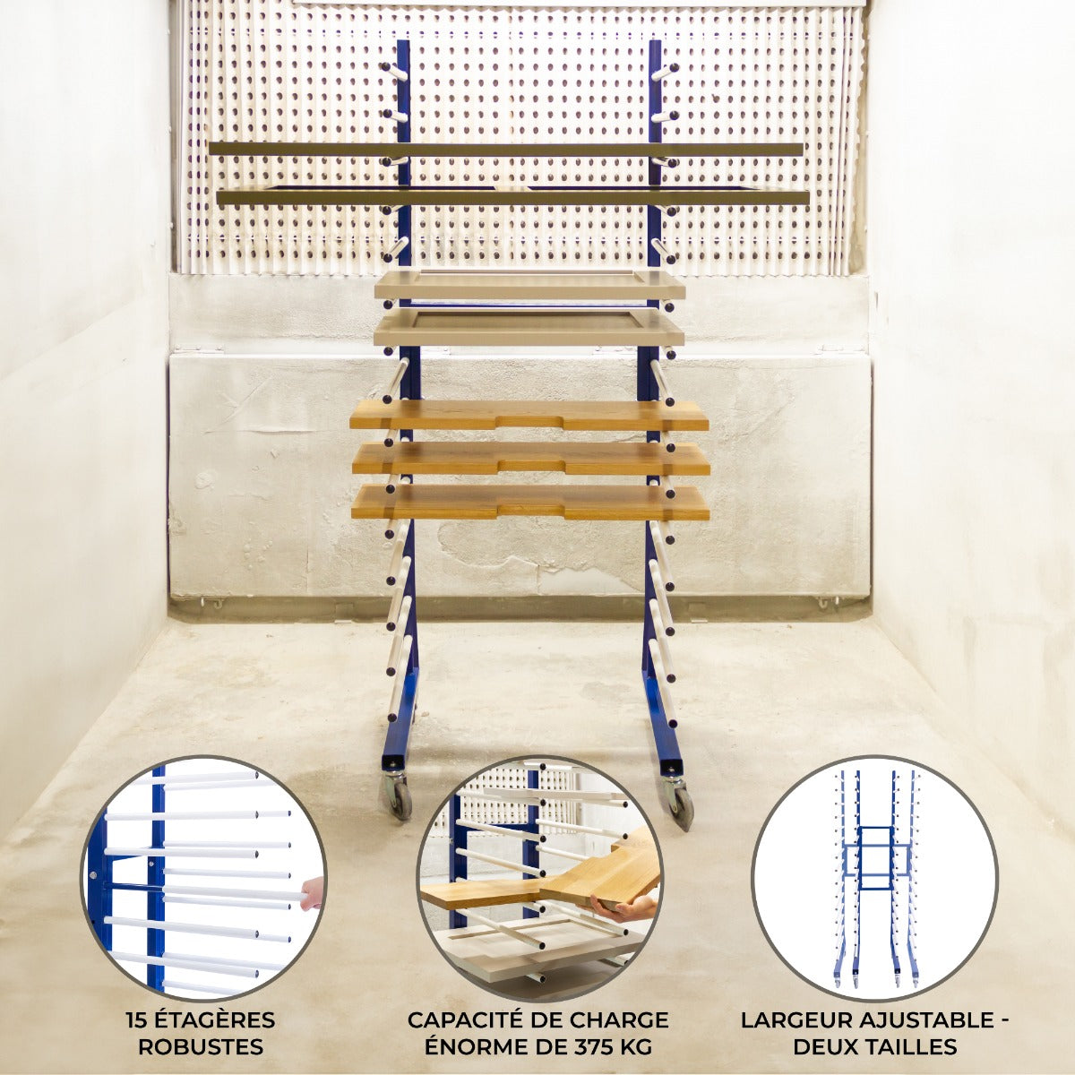 Combi Spray Droogrek Trolley