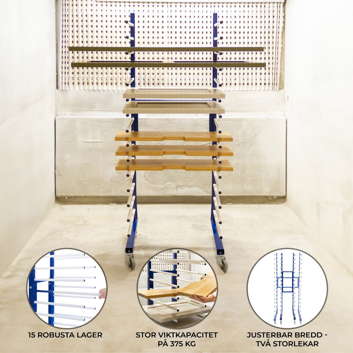 Combi Spray Droogrek Trolley