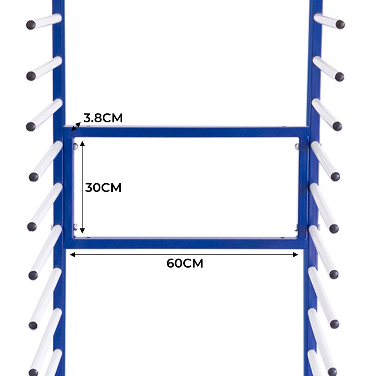 Combi Spray Droogrek Trolley 2-weg Connector