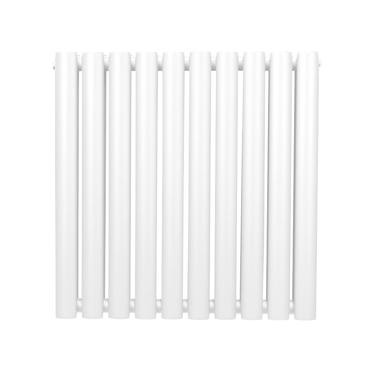 Ovale Kolomradiator - 600mm x 600mm - Wit