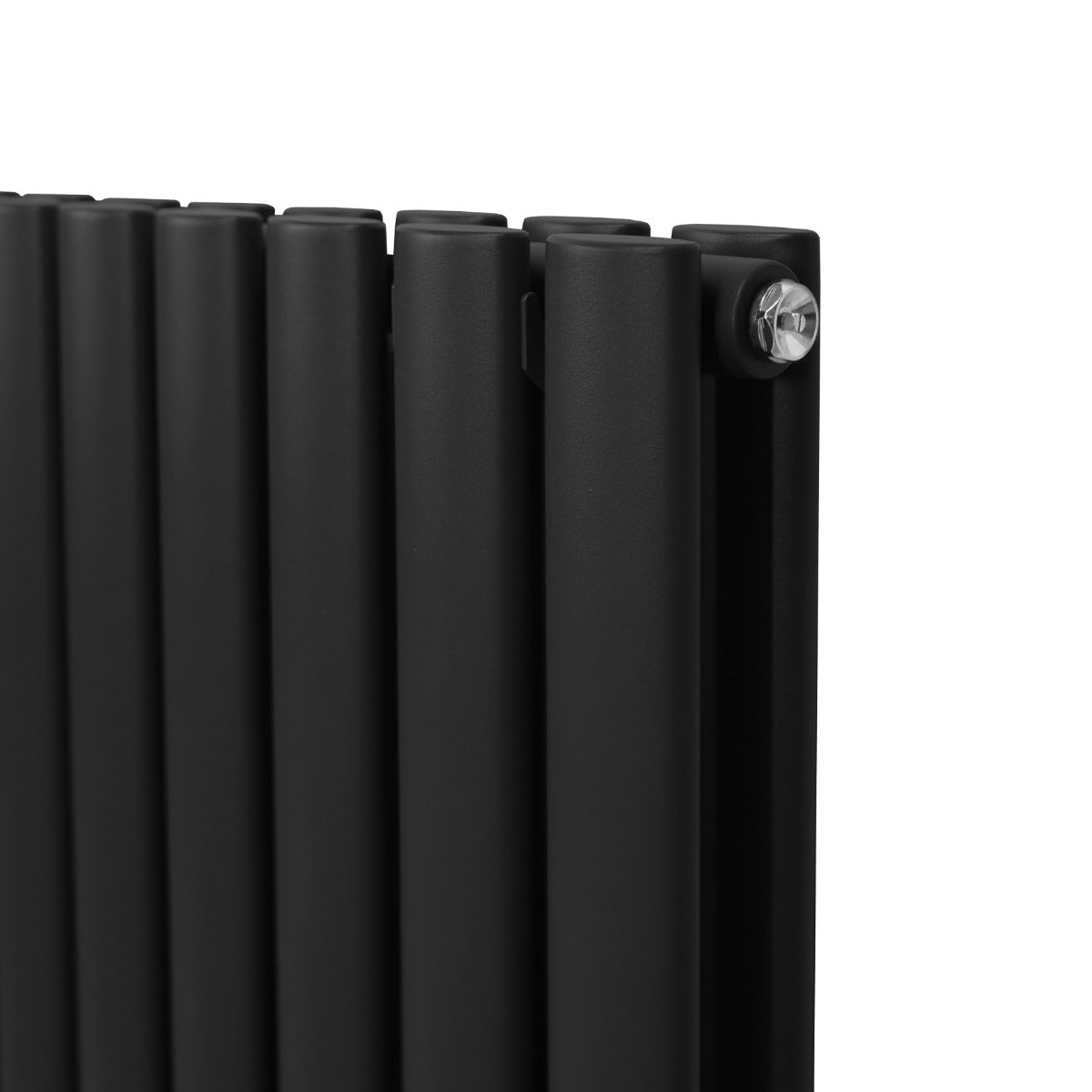 Ovale Kolomradiator - 600mm x 1020mm - Zwart