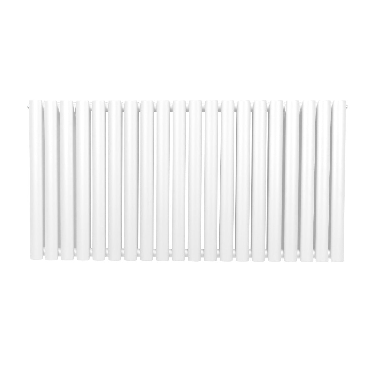 Ovale Kolomradiator - 600mm x 1200mm - Wit