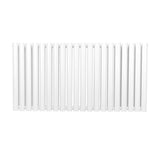 Ovale Kolomradiator - 600mm x 1200mm - Wit