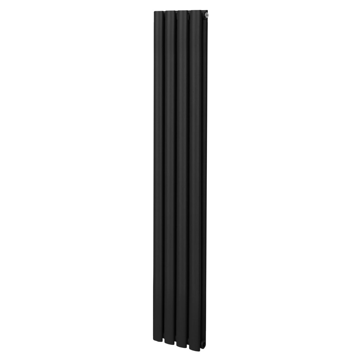 Ovale Kolomradiator - 1600mm x 240mm - Zwart