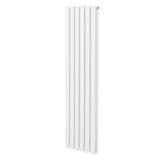 Ovale Kolomradiator - 1600mm x 360mm - Wit