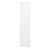 Ovale Kolomradiator - 1600mm x 360mm - Wit