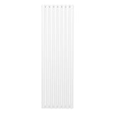 Ovale Kolomradiator - 1600mm x 480mm - Wit