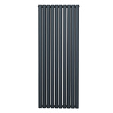 Ovale Kolomradiator - 1600mm x 600mm - Grijs