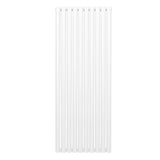 Ovale Kolomradiator - 1600mm x 600mm - Wit