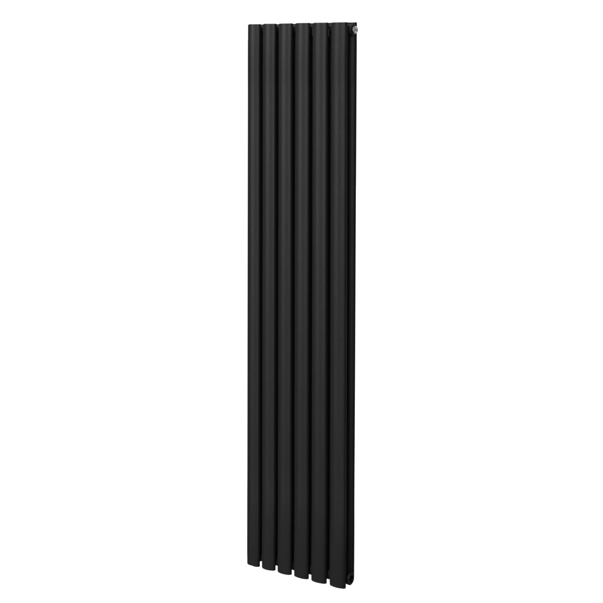 Ovale Kolomradiator - 1800mm x 360mm - Zwart