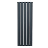 Ovale Kolomradiator - 1800mm x 600mm - Grijs