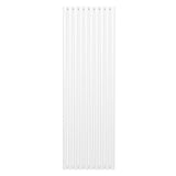 Ovale Kolomradiator - 1800mm x 600mm - Wit