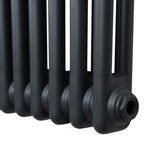 Traditionele 2 Kolom Radiator - 300 x 832mm - Antraciet Grijs