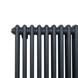 Traditionele 2 Kolom Radiator - 300 x 832mm - Antraciet Grijs