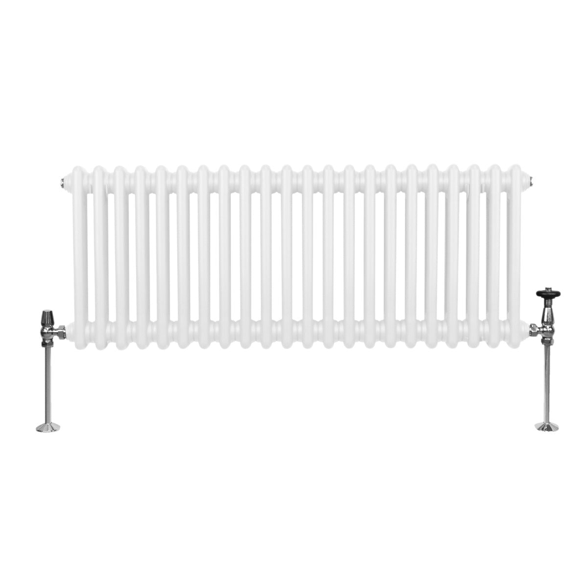 Traditionele 2 Kolom Radiator - 300 x 1012mm - Wit