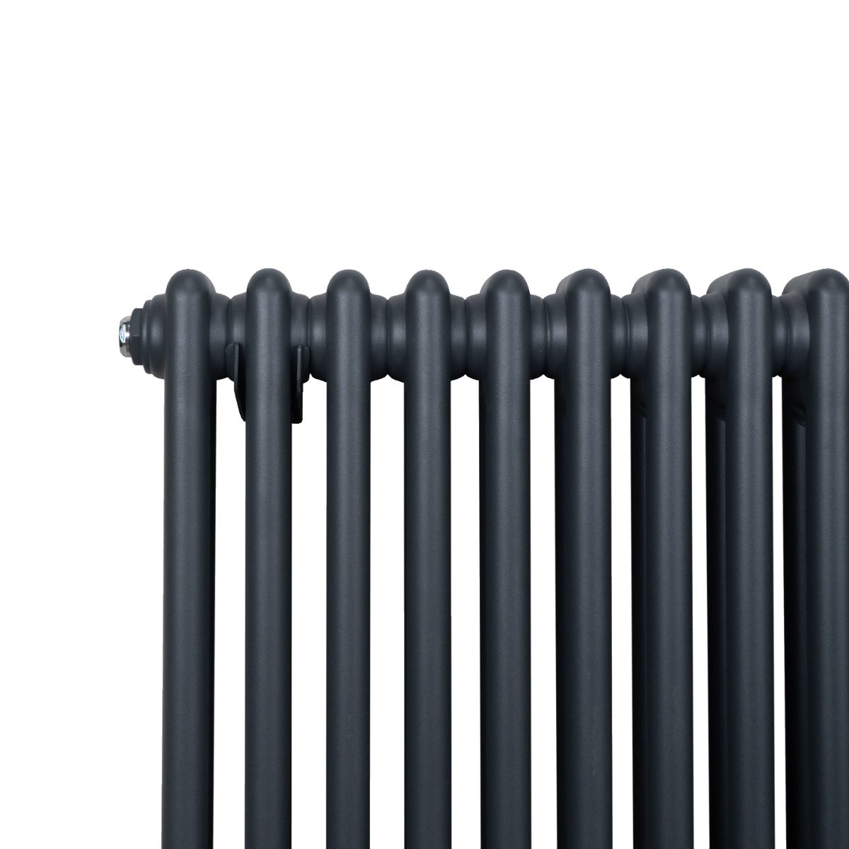 Traditionele 2 Kolom Radiator - 600 x 1012mm - Antraciet Grijs