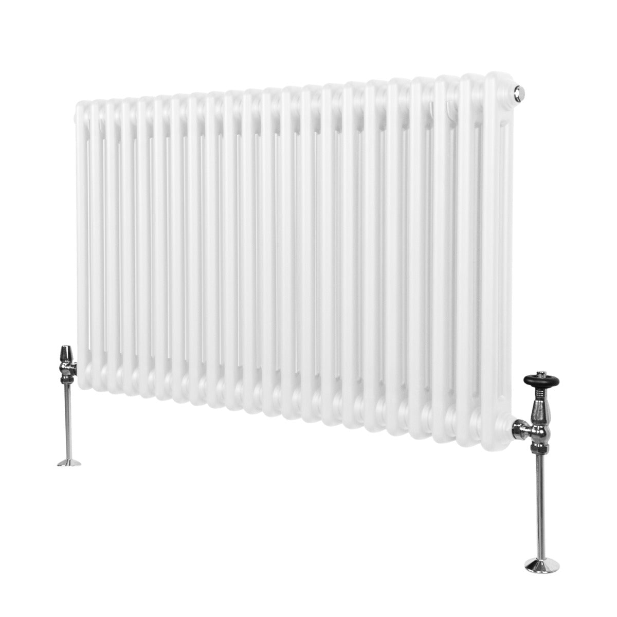 Traditionele 2 Kolom Radiator - 600 x 1012mm - Wit