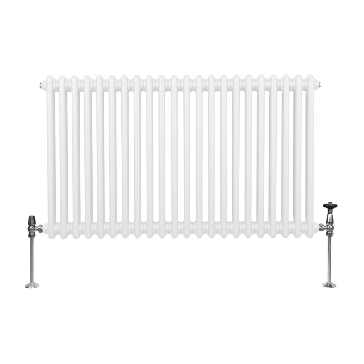 Traditionele 2 Kolom Radiator - 600 x 1012mm - Wit