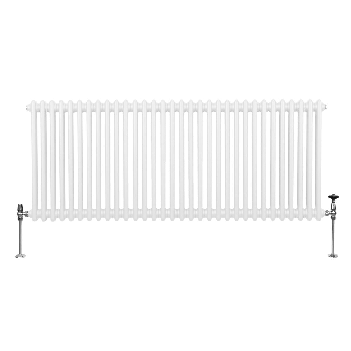 Traditionele 2 Kolom Radiator - 600 x 1462mm - Wit