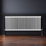 Traditionele 2 Kolom Radiator - 600 x 1462mm - Wit