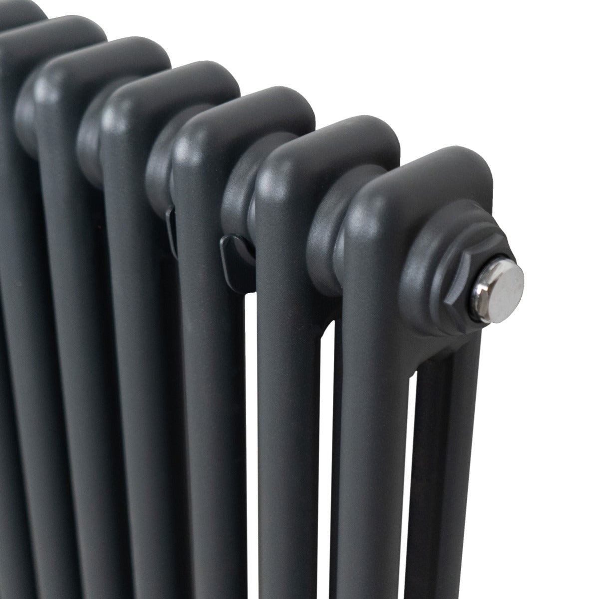 Traditionele 2-kolomsradiator - 1500 x 202 mm - Antracietgrijs