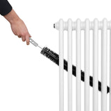 Traditionele 2-kolomsradiator - 1500 x 202 mm - Wit