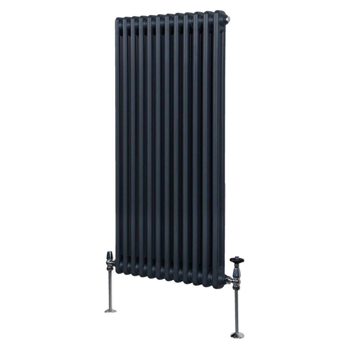 Traditionele 2-Kolom Radiator - 1500 x 562mm - Antraciet Grijs