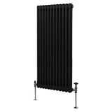 Traditionele 2-kolomsradiator - 1500 x 562 mm - Zwart