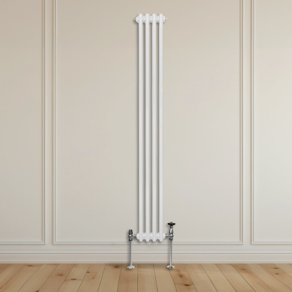 Traditionele 2-kolomsradiator - 1800 x 202 mm - Wit