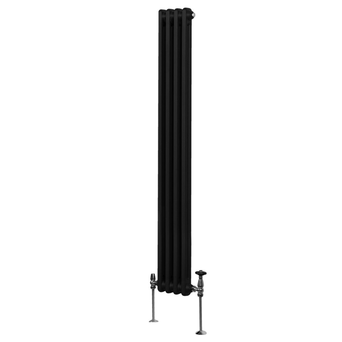 Traditionele 2-kolomsradiator - 1800 x 202 mm - Zwart