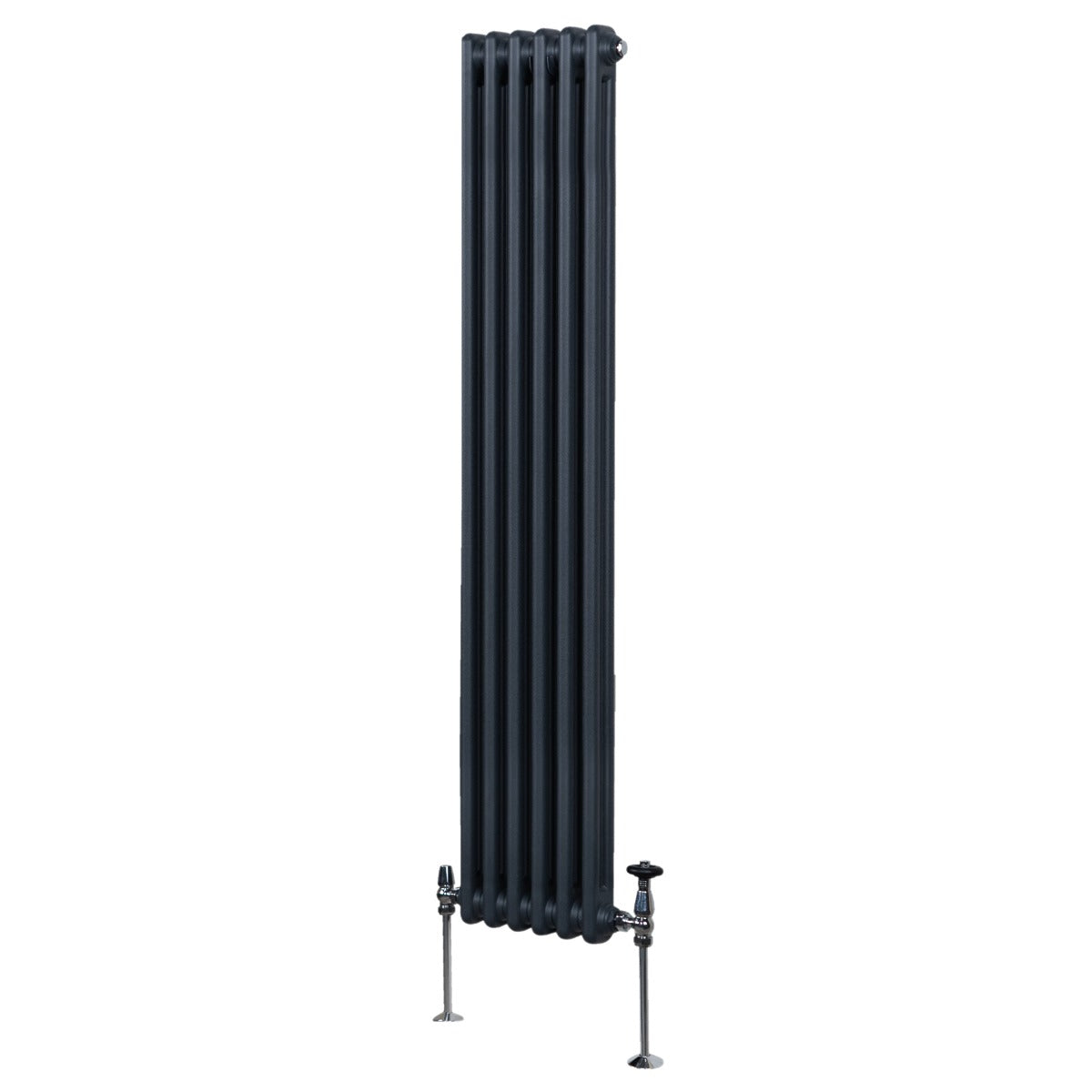 Traditionele 2-kolomsradiator - 1800 x 292 mm - Antracietgrijs