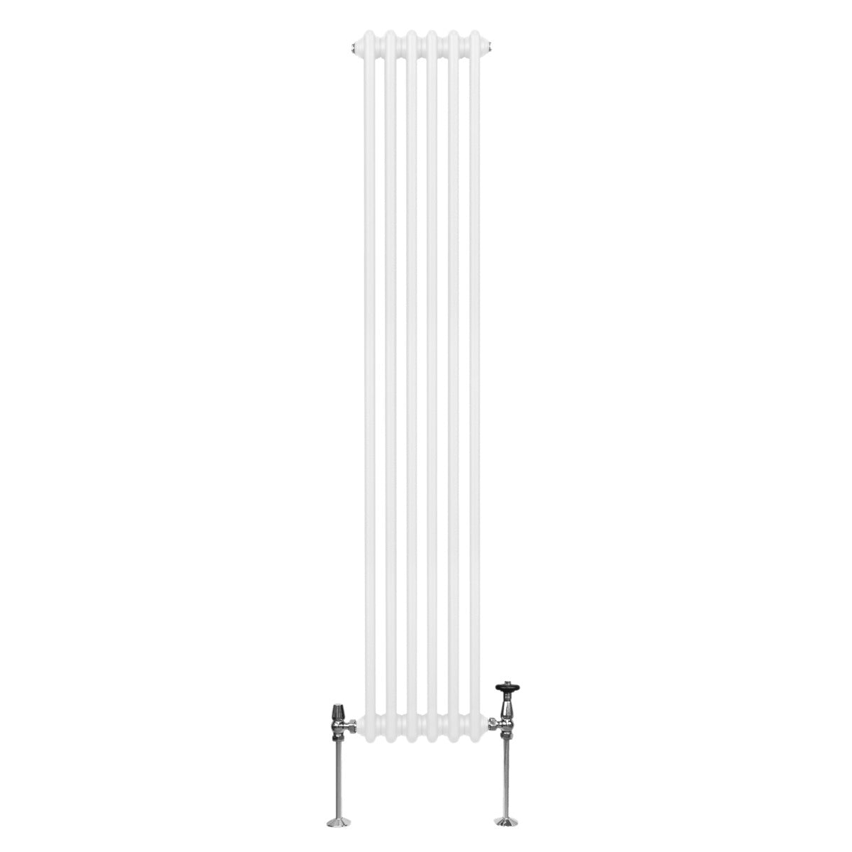 Traditionele 2-kolomsradiator - 1800 x 292 mm - Wit