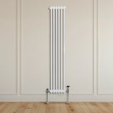 Traditionele 2-kolomsradiator - 1800 x 292 mm - Wit