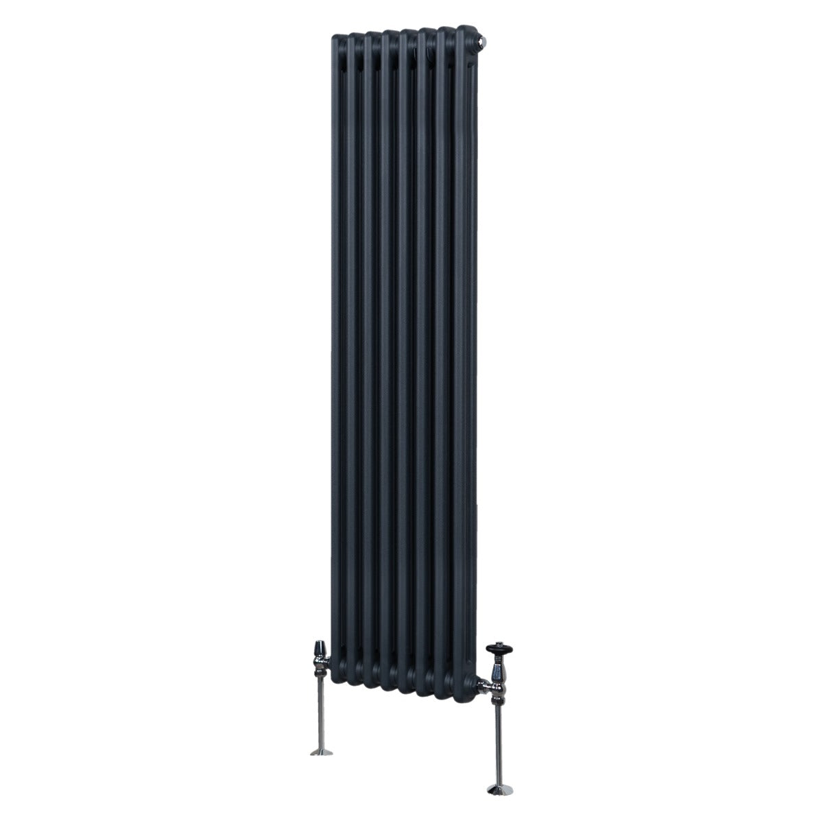 Traditionele 2-kolomsradiator - 1800 x 382 mm - Antracietgrijs