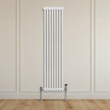 Traditionele 2-kolomsradiator - 1800 x 382 mm - Wit