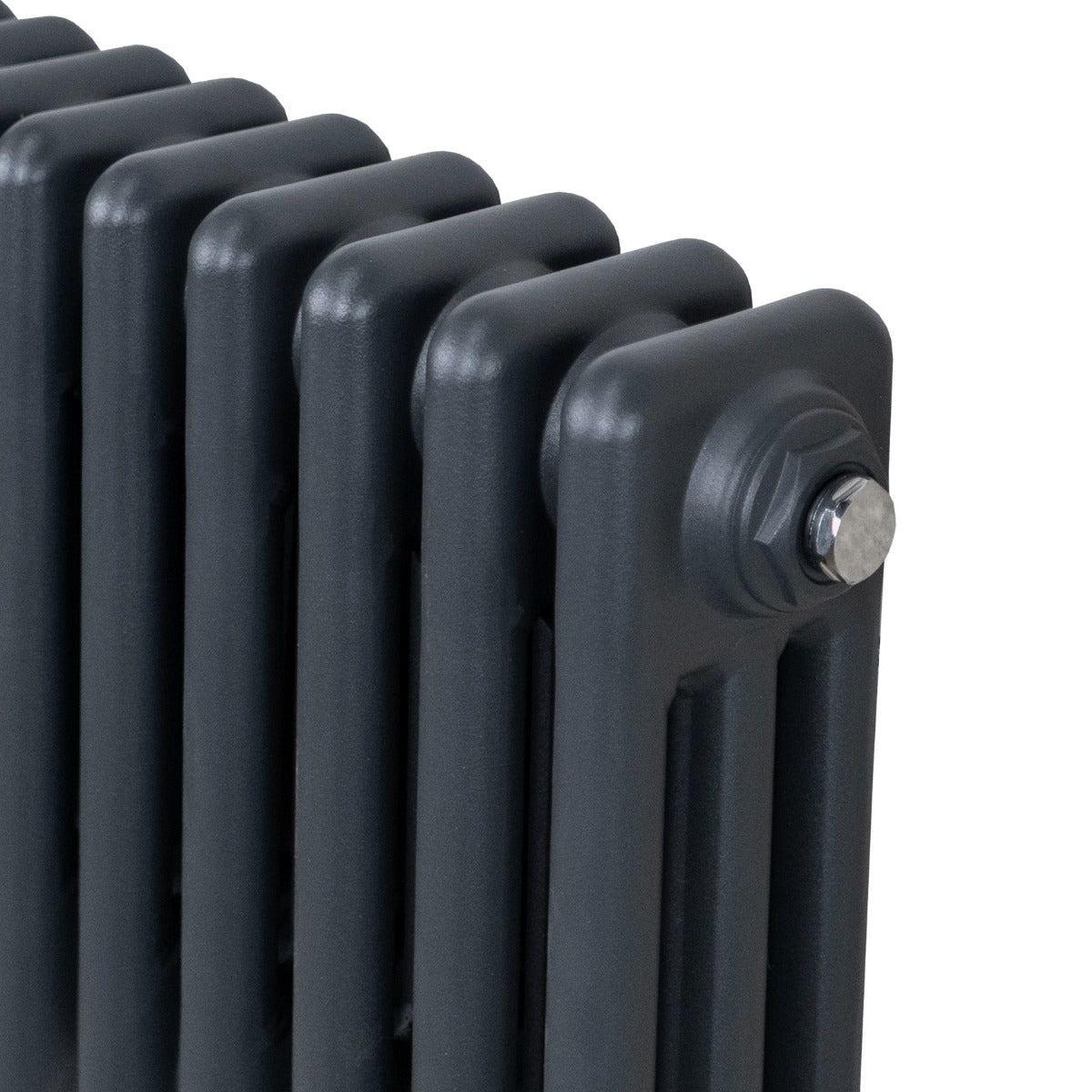 Traditionele 3 Kolom Radiator - 300 x 832mm - Antraciet Grijs