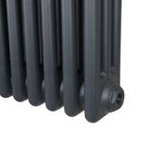 Traditionele 3 Kolom Radiator - 300 x 832mm - Antraciet Grijs