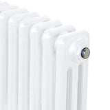 Traditionele 3 Kolom Radiator - 300 x 832mm - Wit