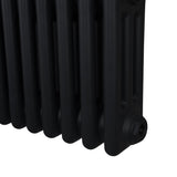 Traditionele 3 Kolom Radiator - 300 x 832mm - Zwart