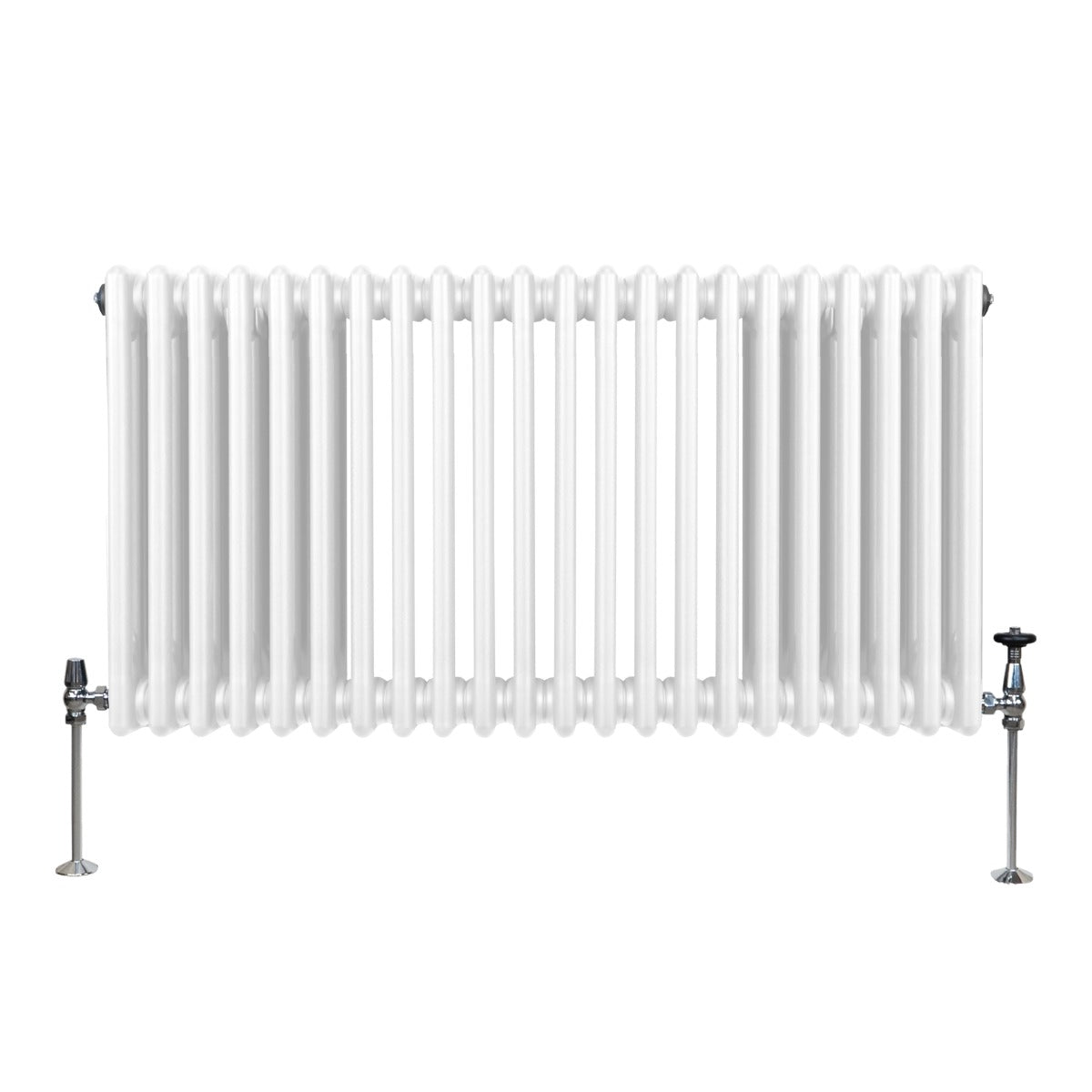 Traditionele 3 Kolom Radiator - 600 x 1012mm - Wit