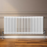 Traditionele 3 Kolom Radiator - 600 x 1192mm - Wit