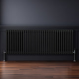 Traditionele 3 Kolom Radiator - 600 x 1462mm - Zwart