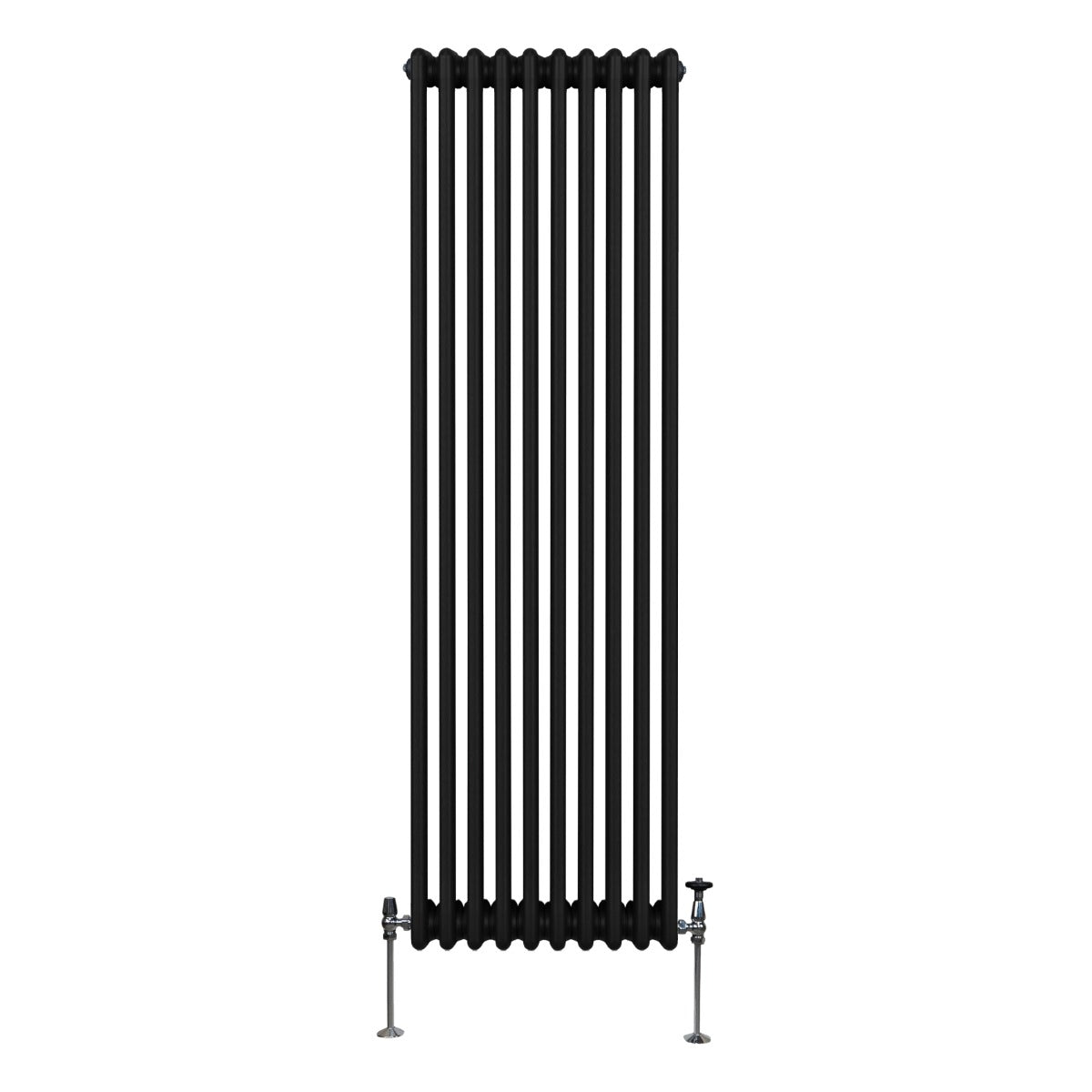 Traditionele 3-kolomsradiator - 1800 x 472 mm - Zwart