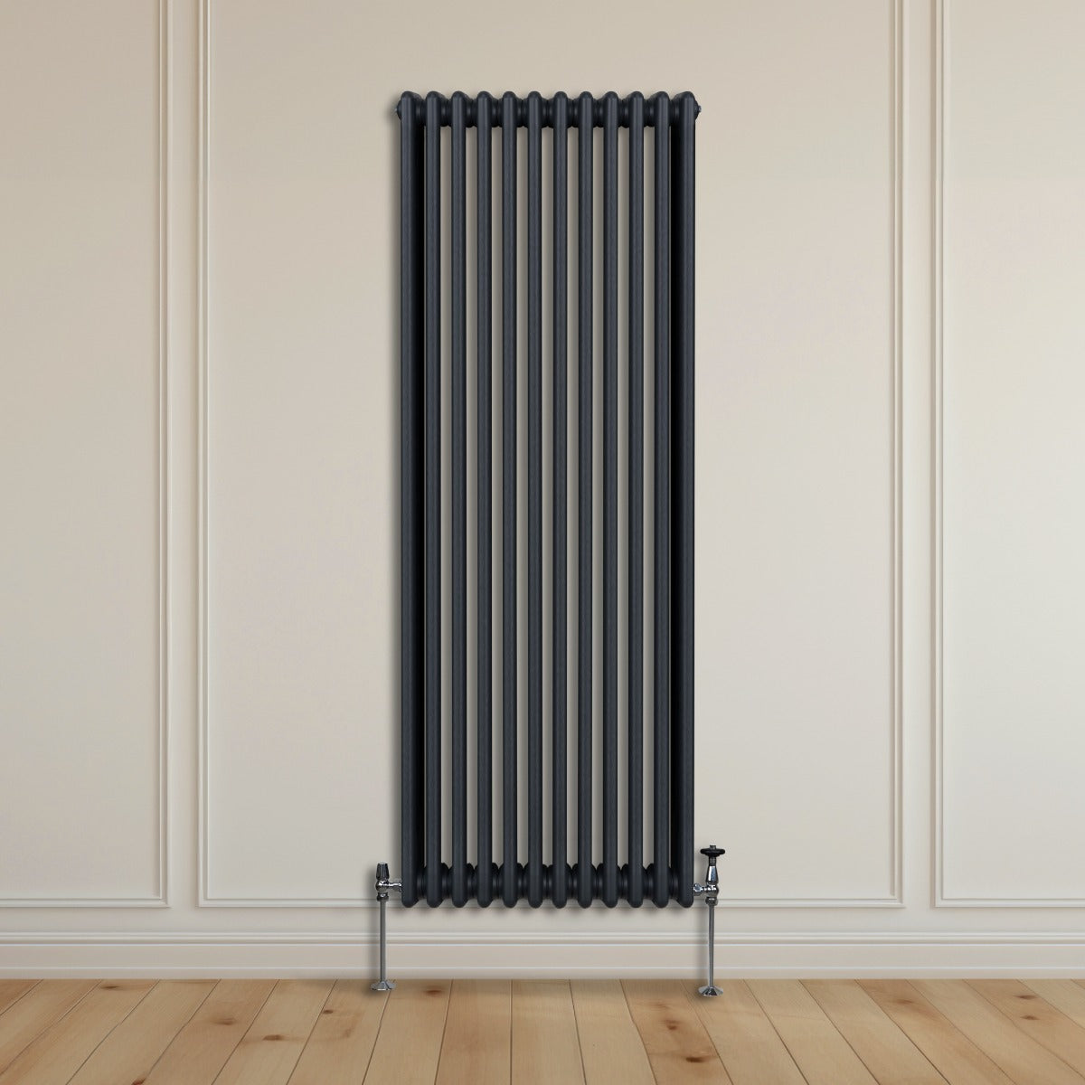 Traditionele 3-kolomsradiator - 1800 x 562 mm - Antracietgrijs