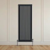 Traditionele 3-kolomsradiator - 1800 x 562 mm - Antracietgrijs