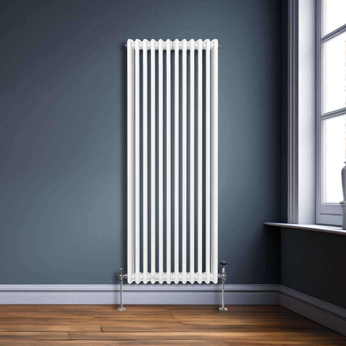 Traditionele 3-kolomsradiator - 1800 x 562 mm - Wit