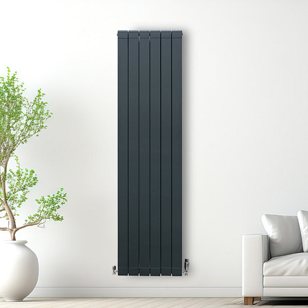 Aluminium Radiator – 1800mm x 475mm – Antraciet Grijs