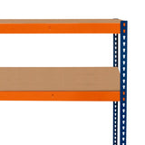 S-Rax 2 Planken Stelling - 180cm x 180cm x 60cm