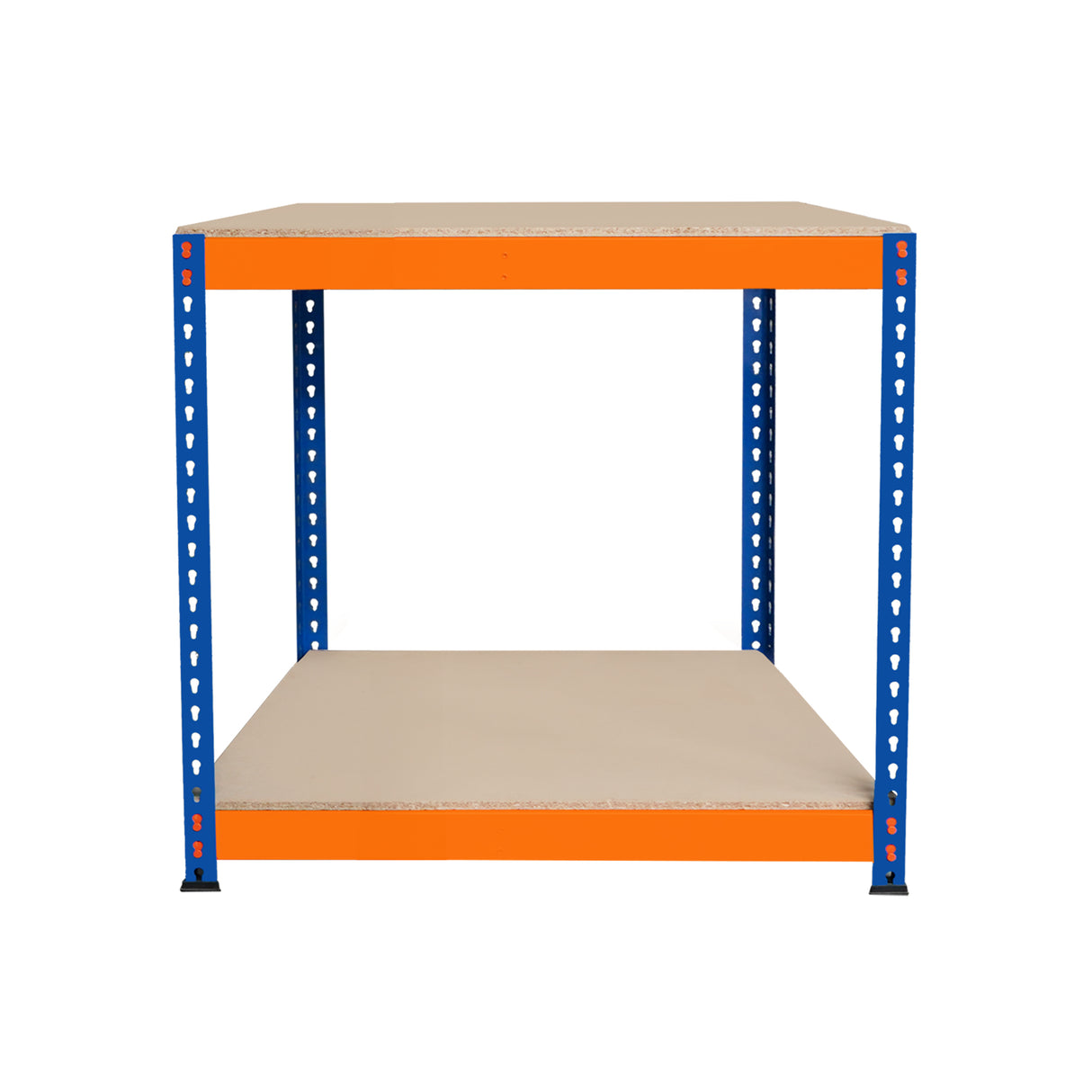 Werkbank met 2 Planken S-Rax - 90cm x 60cm x 90cm