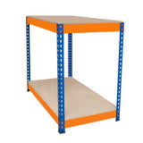 Werkbank met 2 Planken S-Rax - 90cm x 60cm x 90cm